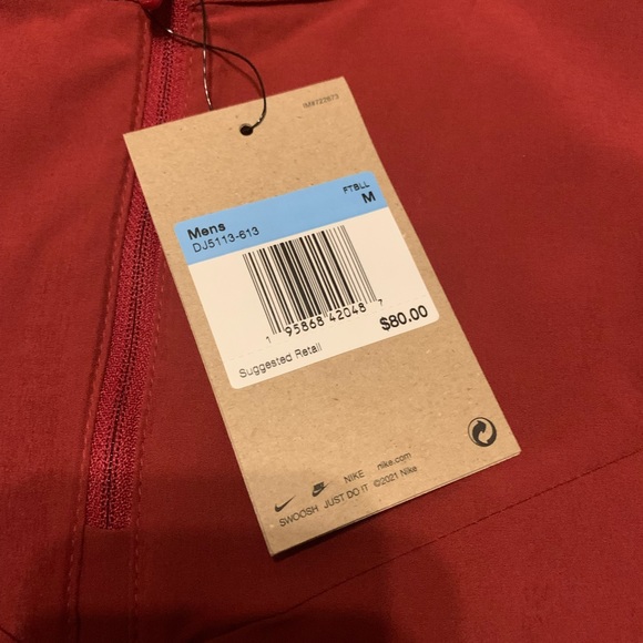 Nike Football Coach Performance Short Sleeve Sideline Jacket DJ5113-613 - Picture 5 of 6